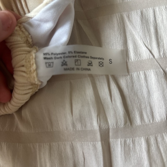 SHEIN Cream Ribbed Bikini Set - Picture 8 of 8